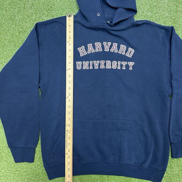 Harvard University Blue Sweatshirt Hoodie Adult Mens Size Large - Picture 5 of 7